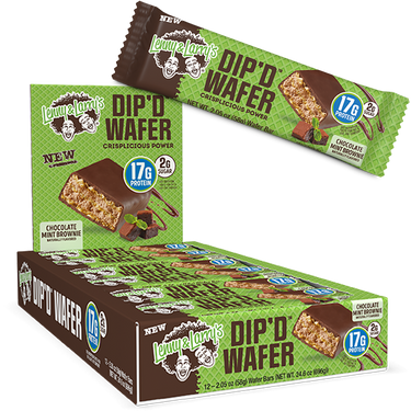 Lenny & Larry's® Dip'd™ Chocolate Mint Brownie- 2.05oz- Box of 12